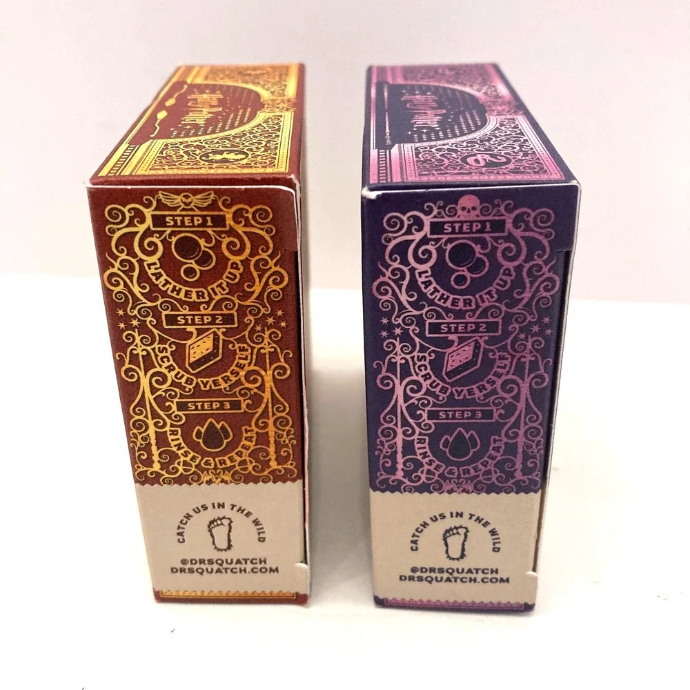 Dr Squatch Harry Potter The Chosen One & Voldemort You Know Who Natural Soap Set